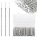 300pcs Disposable Micro Applicators brushes,JASSINS Eyelash Extensions Microfiber Wands Applicator Brush,False Eyelashes Brush Clean Mascara swabs(2.0 mm With Container) (BLACK)