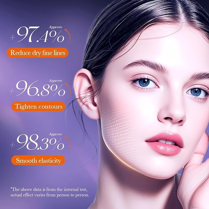 Collagen Face Mask with Recombinant Type III Collagen, Deep Hydrating & Bouncy Facial Mask, Moisturizing and Firming Sheet Mask for Smooth, Elastic Skin, Gentle for All Skin Types, 4PCS