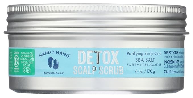 Hand In Hand, Scalp Scrub Detox, 6 Ounce
