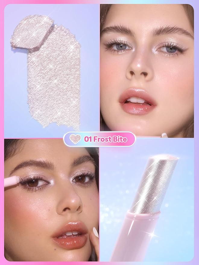 SHEGLAM Crystal Jelly Glaze Stick for Eyeshadow-01 Frost Bite