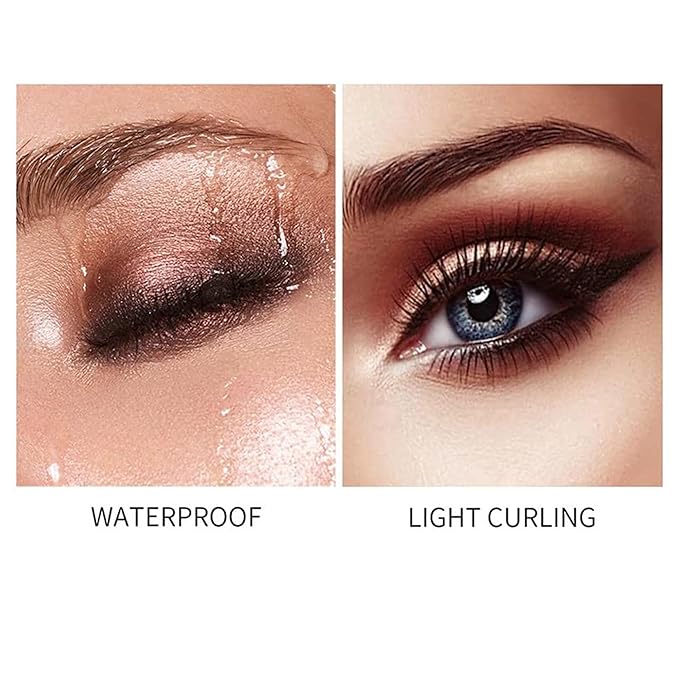 White Volume Lash Mascara, 5D Silk Lash Colored Mascara Waterproof Long Lasting Eyelash Smudge-Proof Volume Lengthening, Defining, Curling, Color Lash Party Stage Use, #05