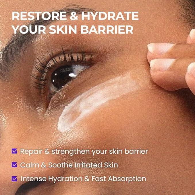 [SKIN&LAB] Barrierderm Intensive Cream 100ml, Skin Barrier Korean Face Cream Moisturizer, Panthenol, light texture, face and body cream, Gentle for All Ages (3.38 fl oz.) | Korean Skin Care