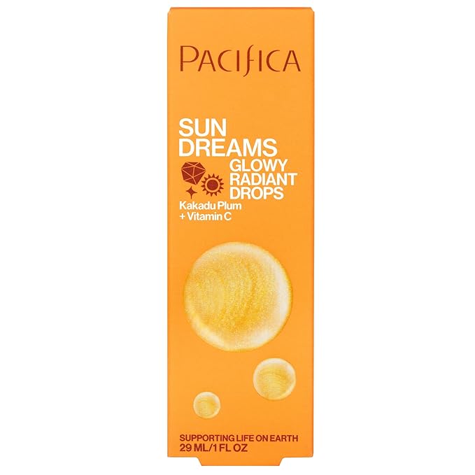 Pacifica, Glow Drops Sunset, 1 Fl Oz (Pack of 2)
