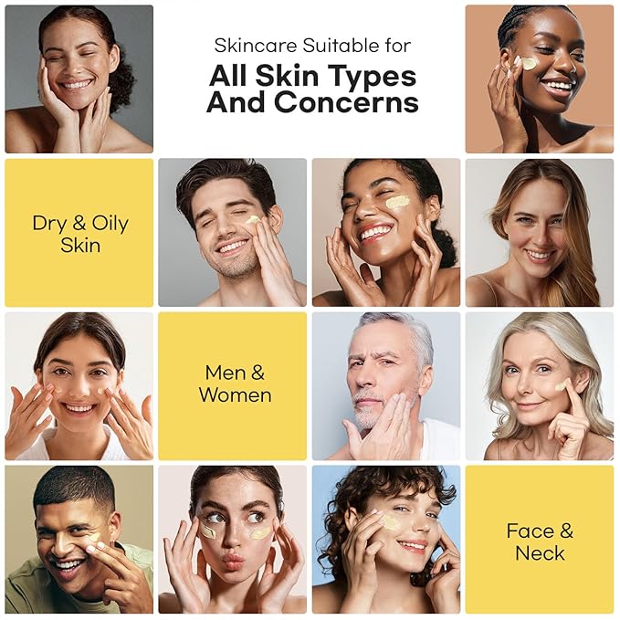 Retinol Cream for Face Anti Aging: Wrinkle Cream for Face Neck with Collagen Hyaluronic Acid - Night Moisturizer for Men Women - Facial Skin Care Gift for Women Wife Mother