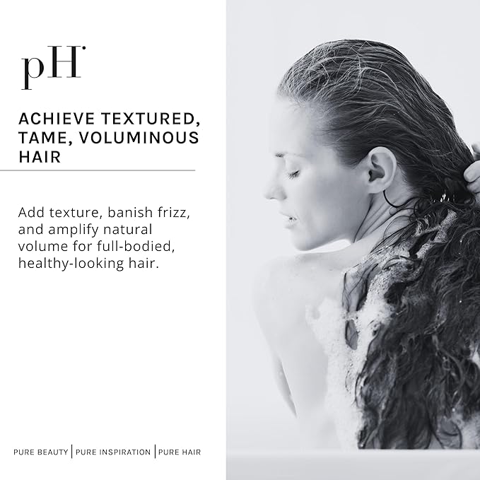 pH PURE HAIR Scented Shine Spray for Hair - Enhancing Glossy Finish for All Hair Type - Lightweight Formula with Argan Oil & Keratin - Adds Vibrant Luster & Strengthens - Paraben Free - 3.38 Oz