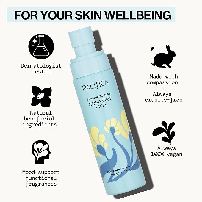 Pacifica Comfort Mist Daily Calming Spray - 4 fl oz