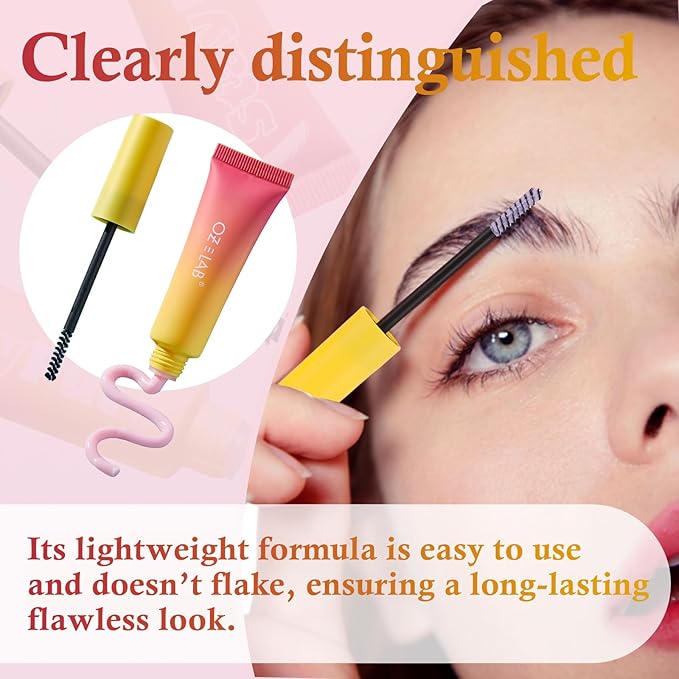 24H Long Lasting Eyebrow Gel for Fluffy or Laminated Brows