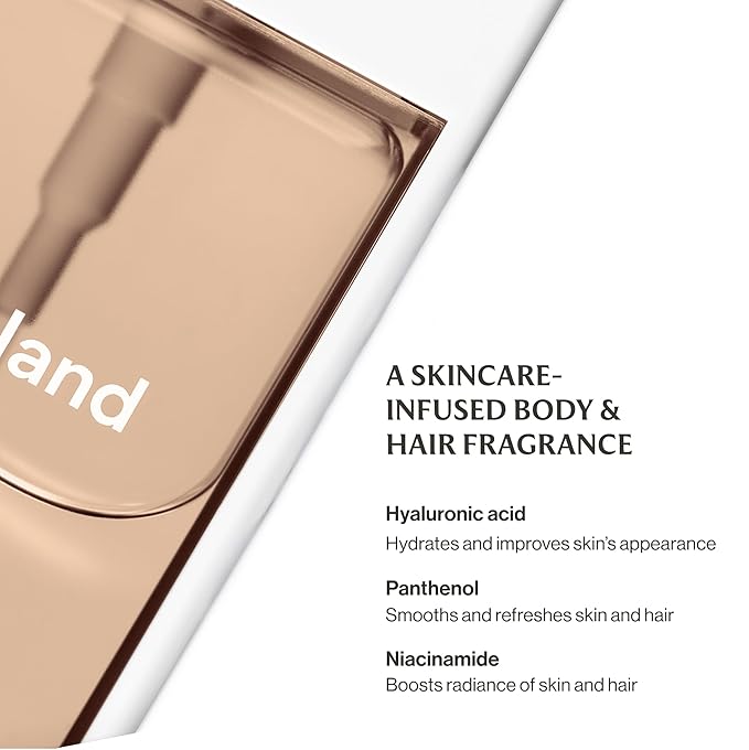 Touchland Hydrating Body & Hair Fragrance Mist – Vanilla Velvet – 2 FL OZ Travel Size Perfume Spray – Notes of Vanilla Vapor, Fresh Muguet, and Creamy Almond