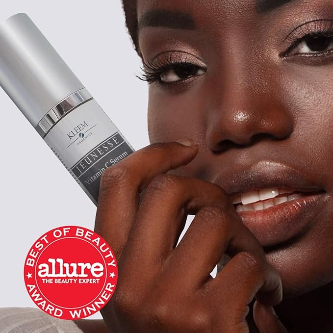 Kleem Anti Aging Vitamin C Serum for Face - Brightening Serum for Dark Spots, Age Spots, Wrinkles & Sun Damage - Face Serum with Hyaluronic Acid, Vitamin E & Aloe Vera - Dermatologist Tested, 1.7oz