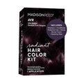 Madison Reed Radiant Hair Color Kit | 4VR Darkest Cool Sangria (Volterra Amethyst) for 100% Gray Hair Coverage | Salon Quality Permanent Hair Dye | PPD-Free & Ammonia-Free | (Packaging Varies) 1 Pack