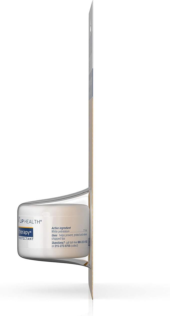 Neosporin Lip Health Overnight Healthy Lips Renewal Therapy Petrolatum Lip Protectant 0.27 oz