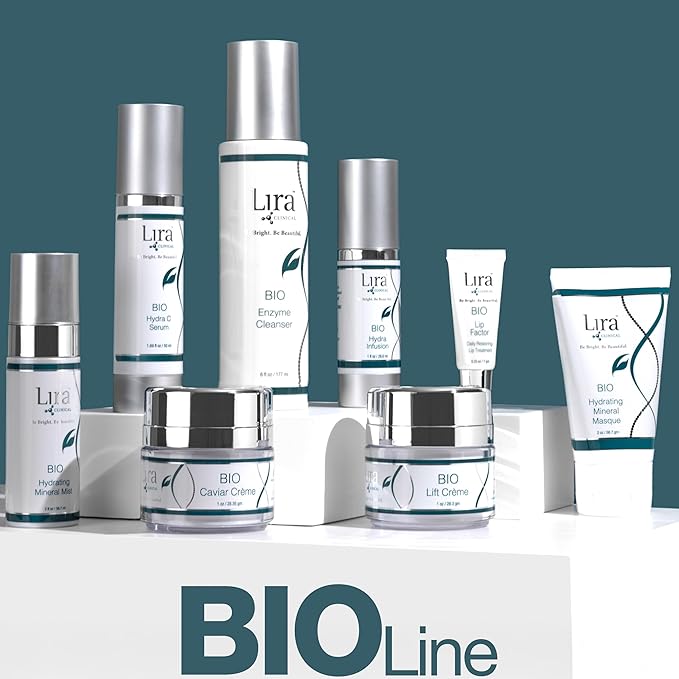 Lira Clinical BIO Enzyme Cleanser for Sensitive Skin Control - Papaya Enzyme Gel Face Wash - Hydrophilic Exfoliating Facial Cleanser - Deep Cleansing Skincare with Hydrating Care - 6 Oz