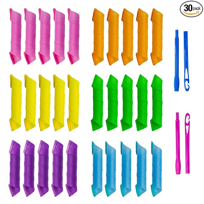 spiral hair curlers (9.8 Inch)