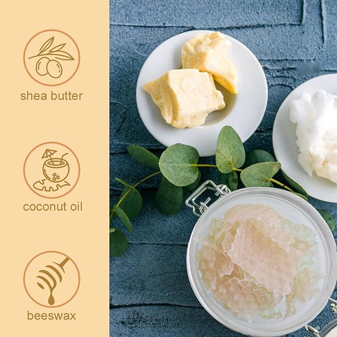 NovaCharm 2PCS Urea Cream 60 Percent for Feet, Maximum Strength Urea Foot Cream Stick, Foot Moisturizer Lotion for Cracked Heels, Dry Hands & Rough Knees (1.4Ounce(Pack of 2), Honey)