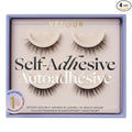 Velour Effortless Self Adhesive Eyelashes (2-Pack), Reusable Pre Glued Strip Lashes, No Trim Needed Lash Strips, Press On Eyelashes No Glue Needed, Lightweight Adhesive Eyelash Strips