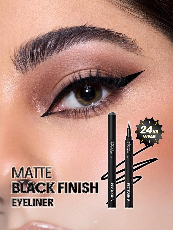 SHEGLAM Oh So Rich Matte Eyeliner Waterproof Smudgeproof Longwearing Liquid Eyeliner