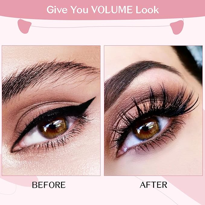 Lash Clusters, 72 Pcs Individual Lashes, Cluster DIY Lash Extension, Volume Eyelashes Look, Super Thin Band and Comfortable (Volume, D-14mm)