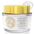 Dr. MUD Collagen Eye & Neck Cream – Hydrating Daily Moisturizer with Hyaluronic Acid, Collagen, Dead Sea Minerals & Plant Extracts – Soothing, Lifting & Firming Eye/Neck Care – For All Skin Types