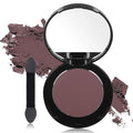 MEICOLY Velvet Plum Single Eyeshadow,Cream Matte Eye Shadow,Pressed Powder Eyeshadow,Matte Shade Eyelid Color Eye Makeup for Women and Girls,High Pigment,Long Wear,Waterproof,Natural,Intense Color