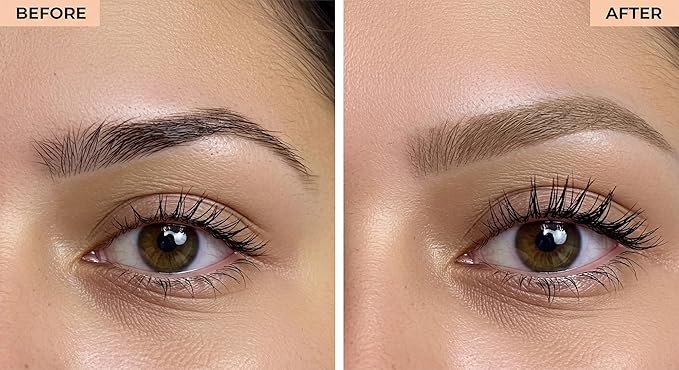 Natural Eyebrow Powder Kit Mica Brow Powder Makeup Kit with Professional Angled Brush 10 Natural Shades No Parabens or Chemicals Eyebrow Shaper Kit