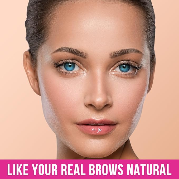 iMethod Microblading Eyebrow Pencil - Brow Pencil 2-in-1 Dual-Ended Eyebrow Pen with 3-Prong Micro-Fork-Tip Applicator & Precise Brush-Tip Creates Natural-Looking Brows, Stay on All Day, Black