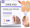 SAVILAND Fungal Nail Patches 32 PCS FSA-HSA Extra Strength: 8H Overnight Repair 1% Tolnaftate Toenail Treatment Nighttime Nail Renewal Restores Damaged Nails Discolored Thick Yellow