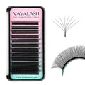 VAVALASH 8D W Shape Eyelash Extension 8D Premade Fans 0.07 C Curl Volume Lash Extensions Easy Fanning False Lashes Matte Black Volume Premade Cluster W Lashes(W Shaped-8D-0.07-C-8-15mm）