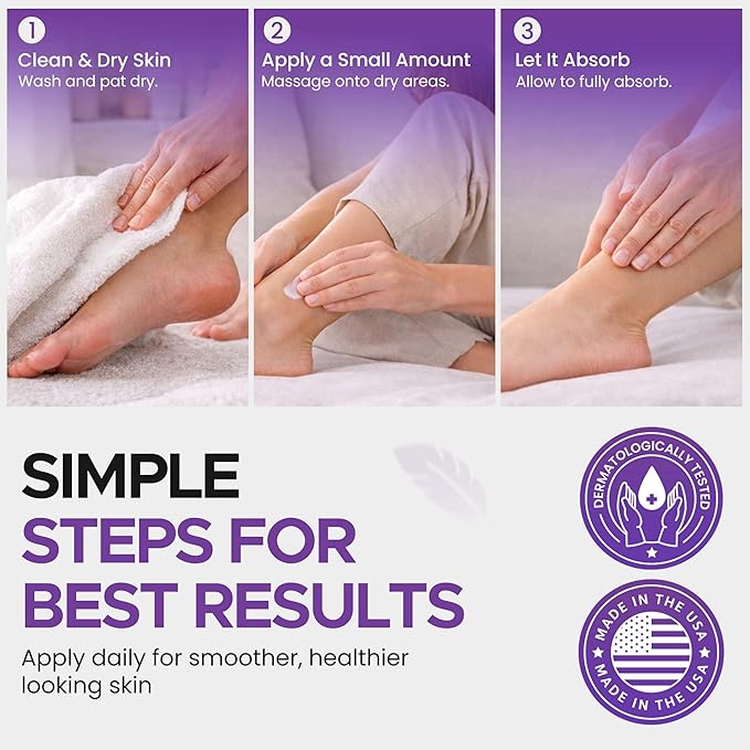 BARE 40 PRO 40% Urea Gel with 2% Salicylic Acid, Hyaluronic Acid, Tea Tree Oil & Aloe Vera – Exfoliating & Hydrating Foot and Body Gel for Dry, Rough Skin, 4oz Jar, Made in USA
