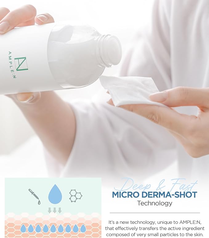 Hyaluron Shot Toner – Korean Hyaluronic Acid and Ceramide Hydrating Face Toner - Moisturizing Essence for Minimizing Wrinkles – Dewy Healthy Glow Skin Booster for Dry and Sensitive Skin, 7.43 fl.oz.