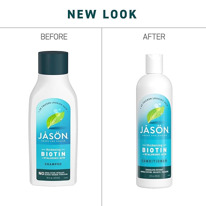 Jason Thickening Biotin Conditioner, 12 Oz