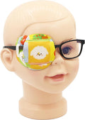Astropic 3D Cotton & Silk Eye Patch for Kids | Boys Girls Eye Patch for Glasses | Medical Eyepatch for Children with Lazy Eye (White Puppy, Right Eye)