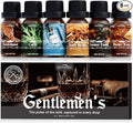 Men Diffuser Oils Gift Set for Father's Day, SNOWSEN Gentlemen's Essential Oil Set for Diffuser for Home, Candles Scents & Perfume, Sandalwood, Cologne, Smoked Ebony, Amber Rum, Cedar, Sweet Tobacco