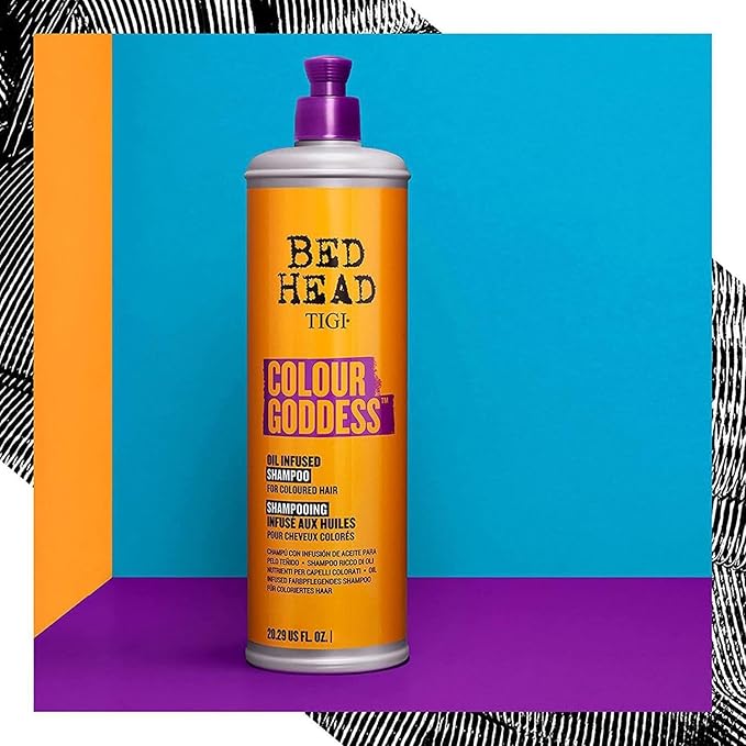 TIGI Bed Head Colour Goddess Shampoo, 13.5 Fluid Ounce