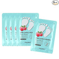 TONYMOLY I’m Lovely Peach Foot Mask – 5-Count Hydrating & Soothing Korean Foot Mask with Peach & Honeysuckle Extracts for Soft, Rejuvenated Feet