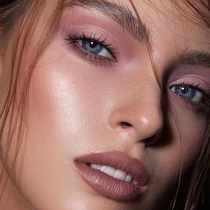 MYSTER ROSEY Nudes Series Mini Eyeshadow Palette, Velvety Matte Finish, 6 Nude Taupe & Brown Neutral Eye Shadows, Travel Friendly Size, Vegan, Cruelty-free,Long-lasting
