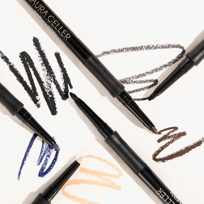 LAURA GELLER NEW YORK INKcredible Gel Eyeliner - Olive My Love - Waterproof Smudge-proof Eyeliner Pencil - Built in Sharpener