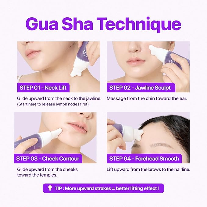 Botide Plumping Serum + Built-in Ceramic Gua Sha – 2-in-1 Daily Sculpting & De-Puffing Routine 20 Types of Peptides + 8-Type Hyaluronic Acid Firming K-Beauty Serum (2.02 fl.oz)