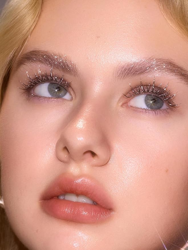 SHEGLAM Crystal Gaze Glitter Mascara High Shine Waterproof Long-lasting Mascara