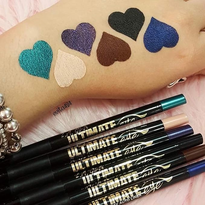 L.A. Girl Ultimate Intense Stay Auto Eyeliner, Totally Teal GP326