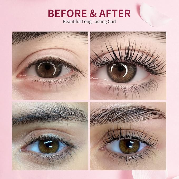 2026 Upgraded Fast Perm Lash Lift Kit Eyelash Perm Kit Eyelash Fixation Lotion (Quantity: 10 Packs)