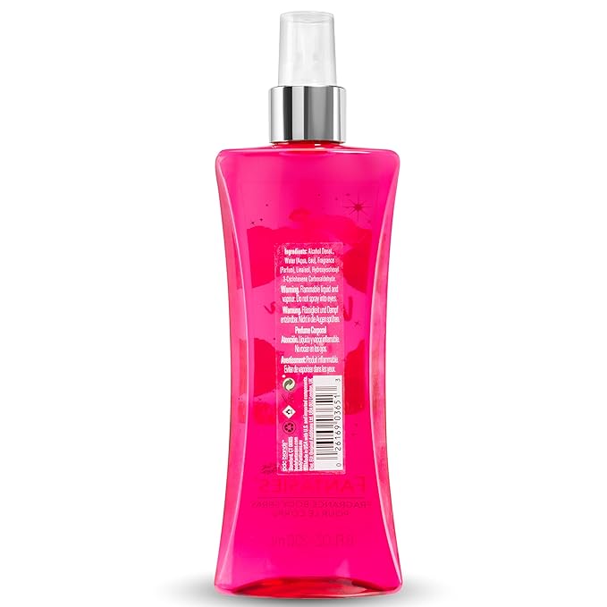 BODY FANTASIES SIGNATURE Fragrance Body Spray, Pink Vanilla Kiss Fantasy, 8 Fluid Ounce (BF44) (Pack of 2)
