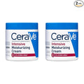 CeraVe Intensive Moisturizing Cream,Body Moisturizer With Shea Butter,72H Hydration + Skin Barrier Repair,Fragrance-Free Body Lotion For Extremely Dry Skin,19oz,(Pack of 2)