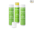 Lemon Lime Lip Balm Collection, Vegan Set, Bees Wax Free, Organic Jojoba and Avocado Oil, Vitamin E, Moisturizer for Dry Cracked Lips, 3 Tubes per Set
