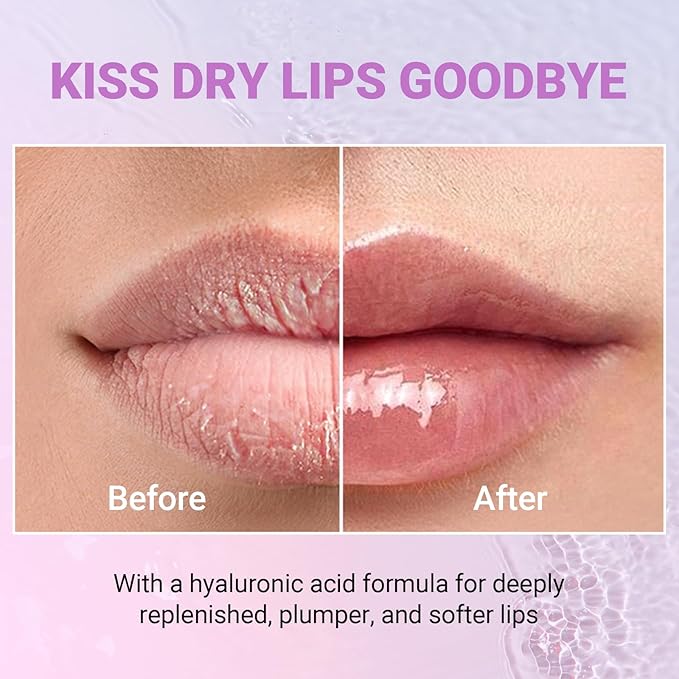 iMethod Overnight Lip Mask - Hydrating Lip Butter Balm with Hyaluronic Acid, Lip Moisturizer For Very Dry Lips, Lip Sleeping Mask to Nourish & Repair Cracked Lips, Smoothes Fine Lines - Peach
