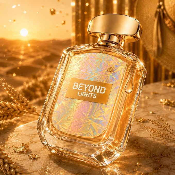 Beyond Lights Eau de Parfum for Women, 100ml / 3.4 fl oz Long-Lasting Perfume Spray, Chypre Floral Fragrance with Black Pepper, Italian Mandarin, Jasmine Sambac, Rhubarb, Patchouli & Musk,