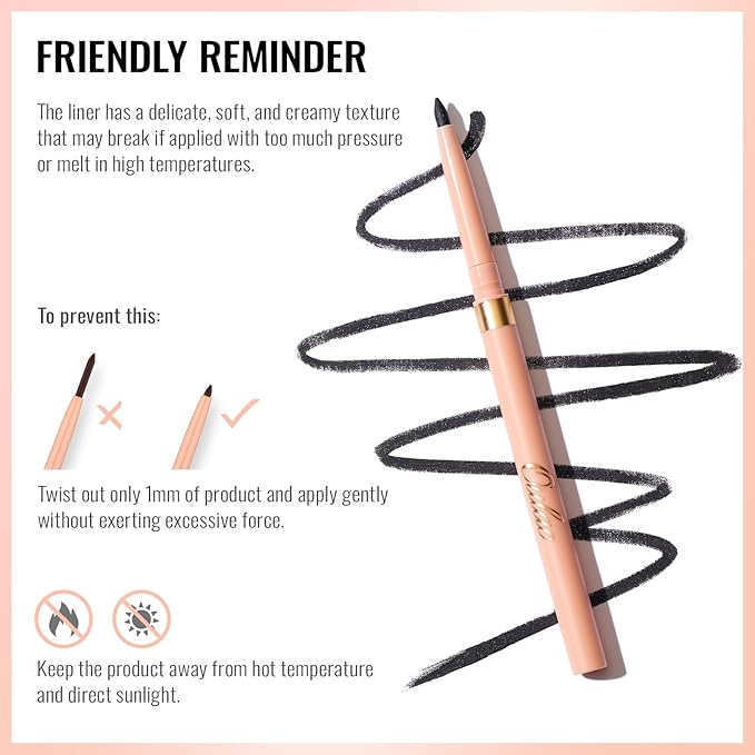 Oulac Waterproof Lipliner Pencil - Smooth and Creamy, Retractable Lip Makeup for Precision Application, Vegan & Cruelty-Free, LL06 Mulled Wine