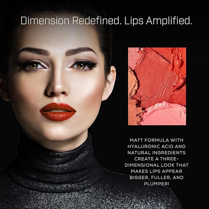 Radiant Professional Matte Lipstick for Women – Long Lasting Lipstick with Vitamin E, Hyaluronic Acid & UV Protection (UVA/UVB) – Advanced Care & Ultra Moisturizing Lip Stick – 217 Fuchsia