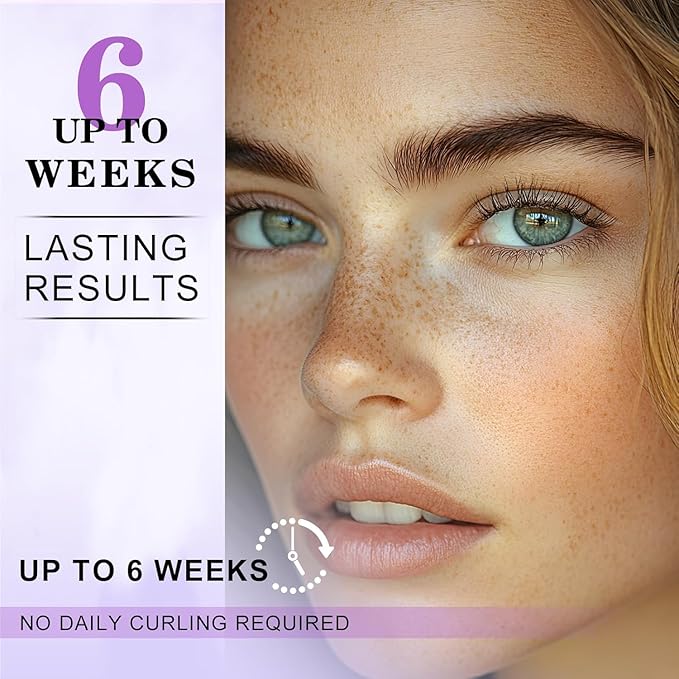 Lash Lift and Black Kit, Professional Brow Lamination and Black Kit, 4 In 1 Eyelash & Eyebrow Perm Kit, Quick Lifting & Voluminous Coloring, Easy to Use at Home Diy & Salon (Green)