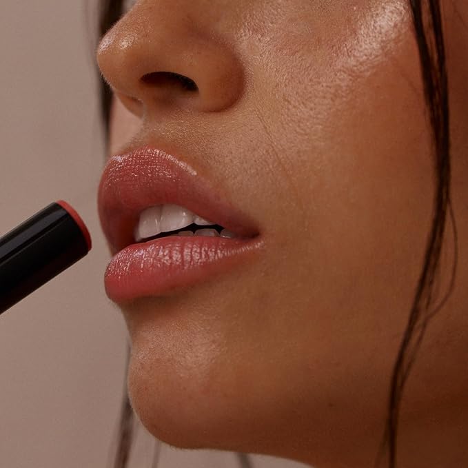 + Lux Unfiltered N°11 Smoothing Hydrating Lip Tint for Women - Tinted Lip Balm with Jojoba & Sunflower Oil - Lightweight, Moisturizing, Semi-Sheer Color - Vegan & Cruelty-Free - Guava (Pink)