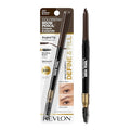Revlon ColorStay Eyebrow Pencil with Spoolie Brush, Waterproof, Hair-Like Strokes for Natural Looking Brows, 220 Dark Brown, 0.021 oz